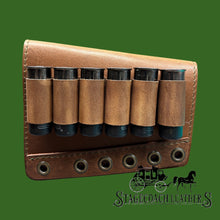 Load image into Gallery viewer, Butt Stock Shell Holder Ostrich Inlay Pad
