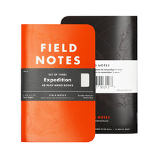 Load image into Gallery viewer, Field Notes EXPEDITION Memo Book. 3pk