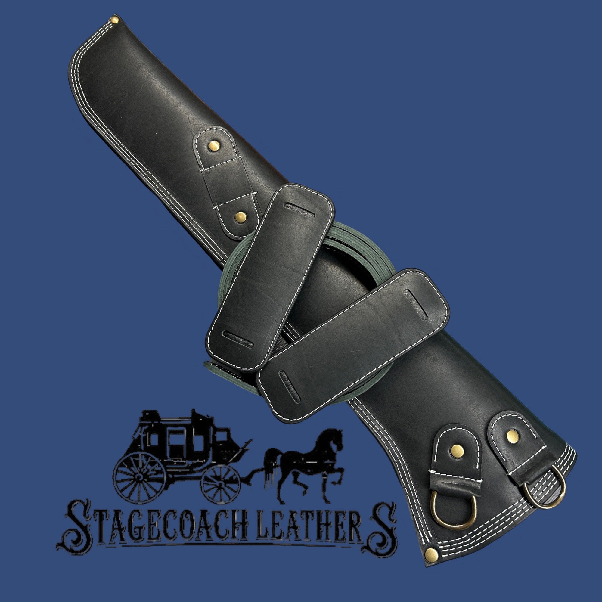 backpack scabbard leather Rifle / Shotgun Backpack Style Scabbard – Stagecoach Leathers