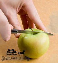 Load image into Gallery viewer, Fruit Knife with Leather Pouch