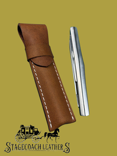 Fruit Knife with Leather Pouch