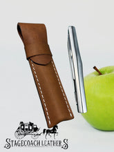 Load image into Gallery viewer, Fruit Knife with Leather Pouch