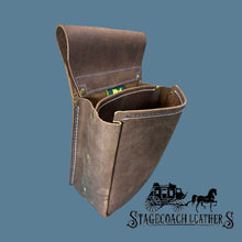 Load image into Gallery viewer, The Wedge Leather Shotshell Bag