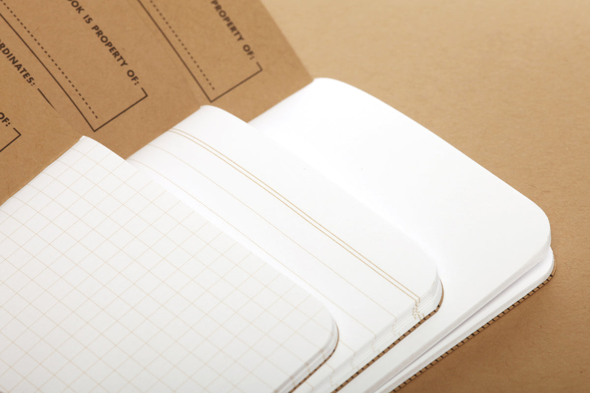 Clift Notes Paper FIELD NOTES Kraft Notebook 3.5in x 5.5in – Stagecoach Leathers