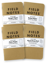 Load image into Gallery viewer, FIELD NOTES Kraft Notebook 3.5in x 5.5in