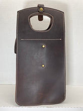Load image into Gallery viewer, Leather Wine Tote. 4 Bottle Carrier